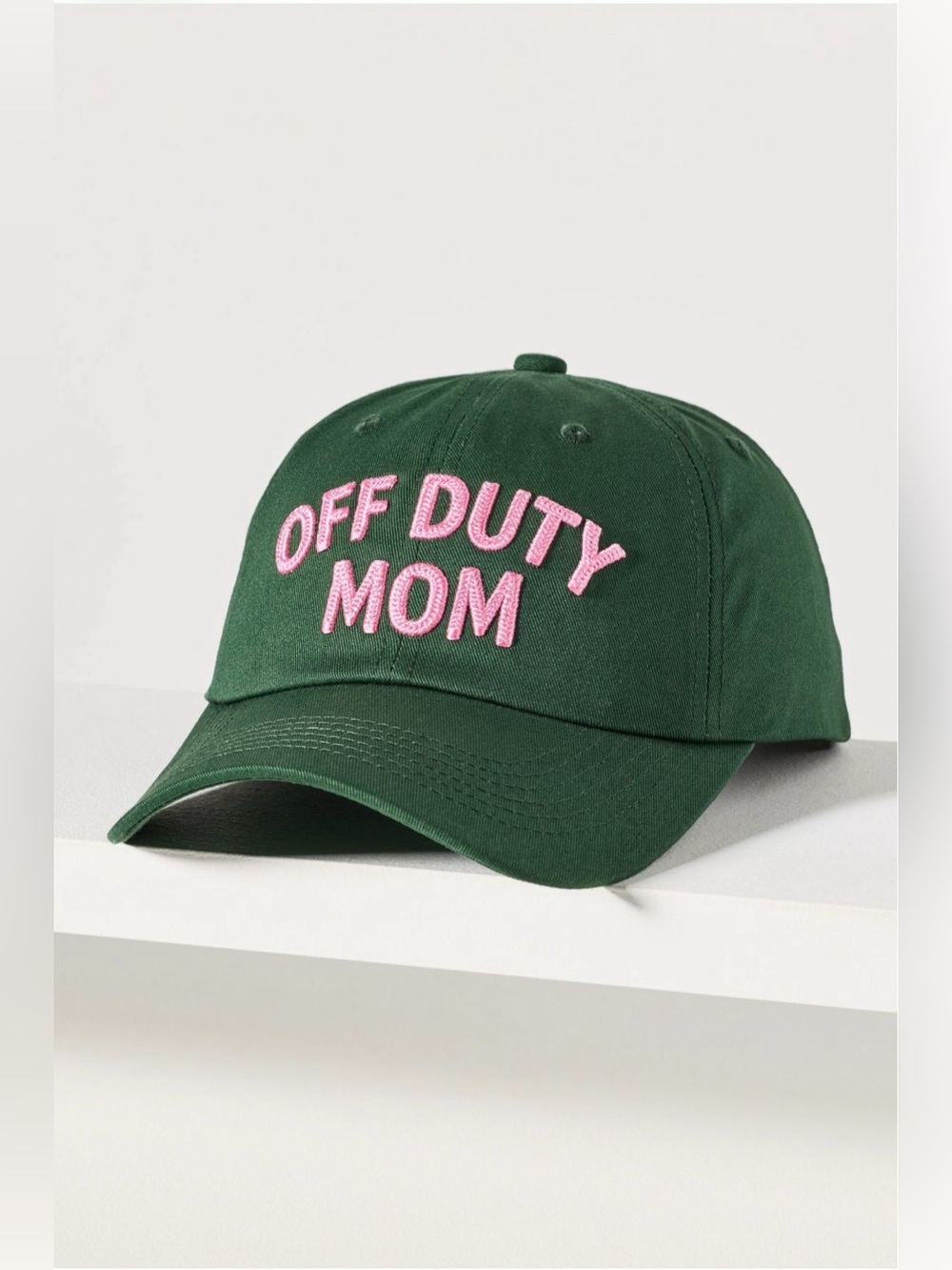 Anthropologie Worn West Off Duty Mom Baseball Cap Worn/West